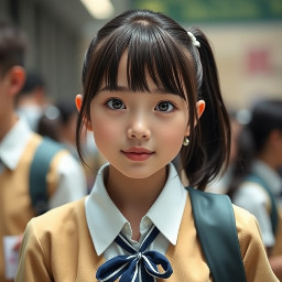 girl at school